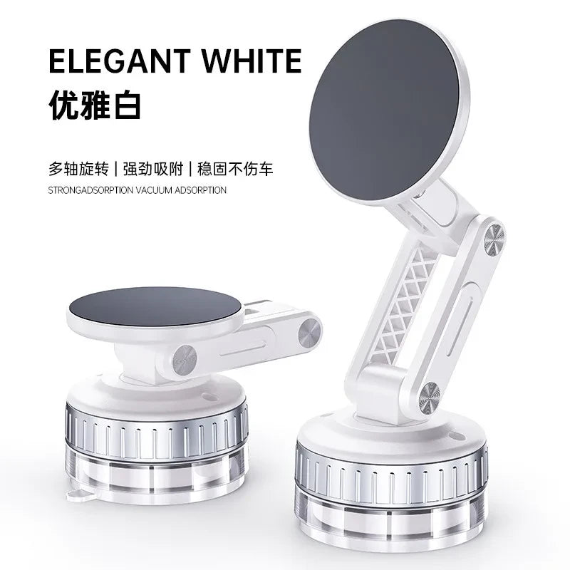 Magnetic Vacuum Car Phone Holder