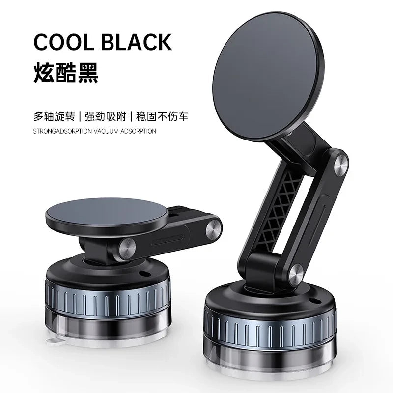 Magnetic Vacuum Car Phone Holder