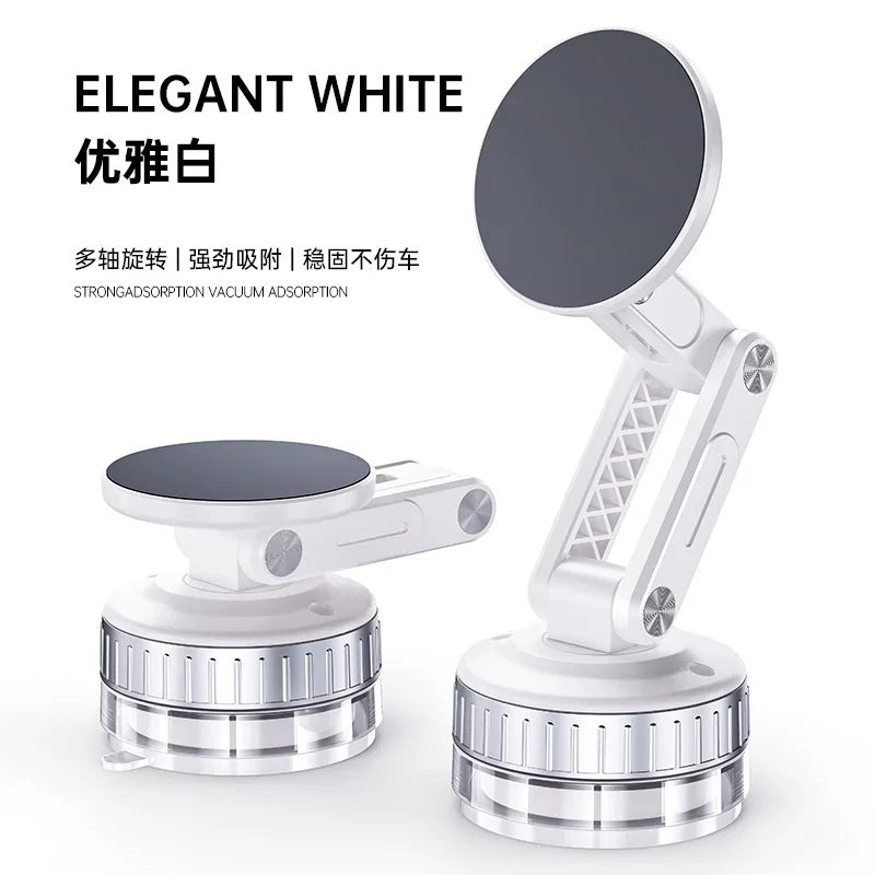 Magnetic Vacuum Car Phone Holder