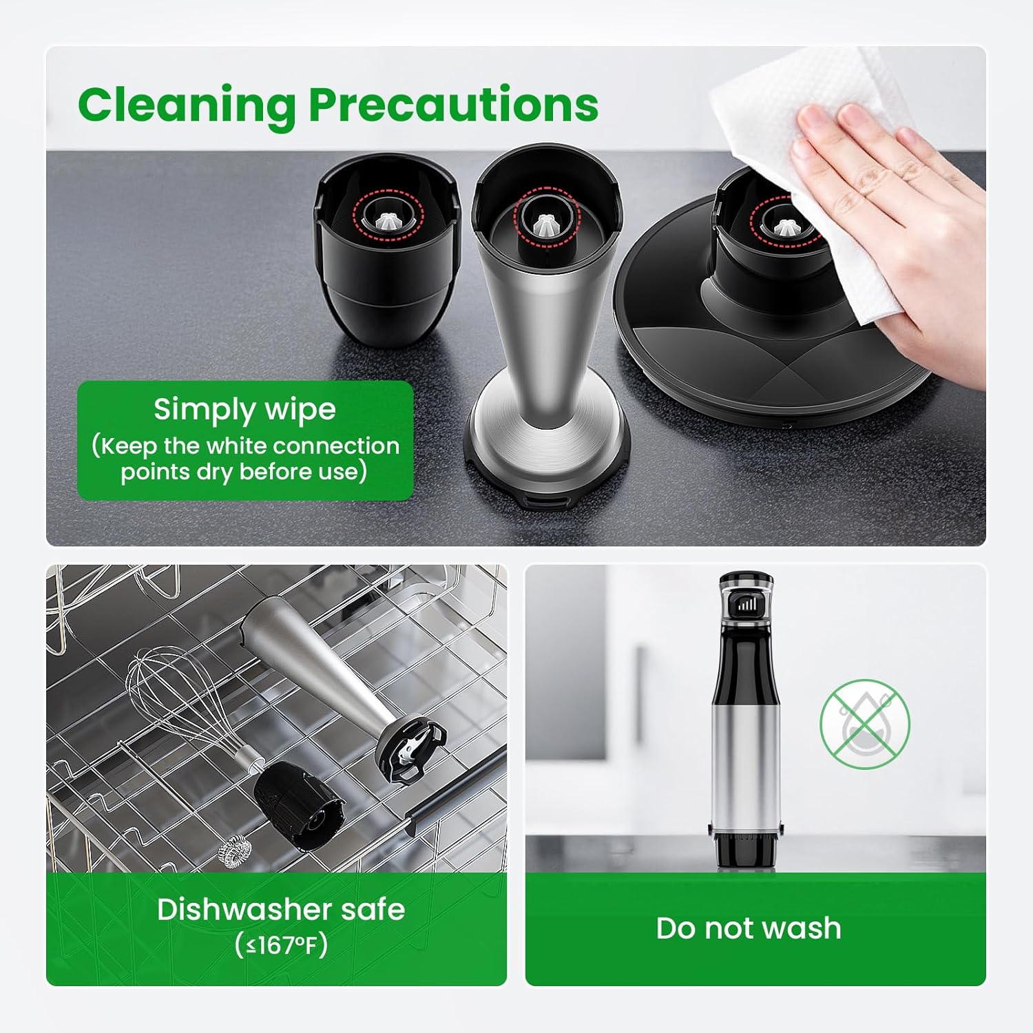 SmoothBlend Hand Mixer Set