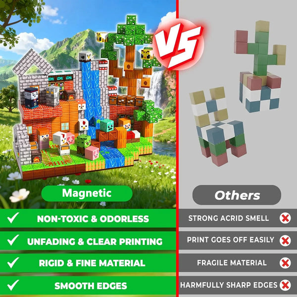 Creative Magnetic Building World