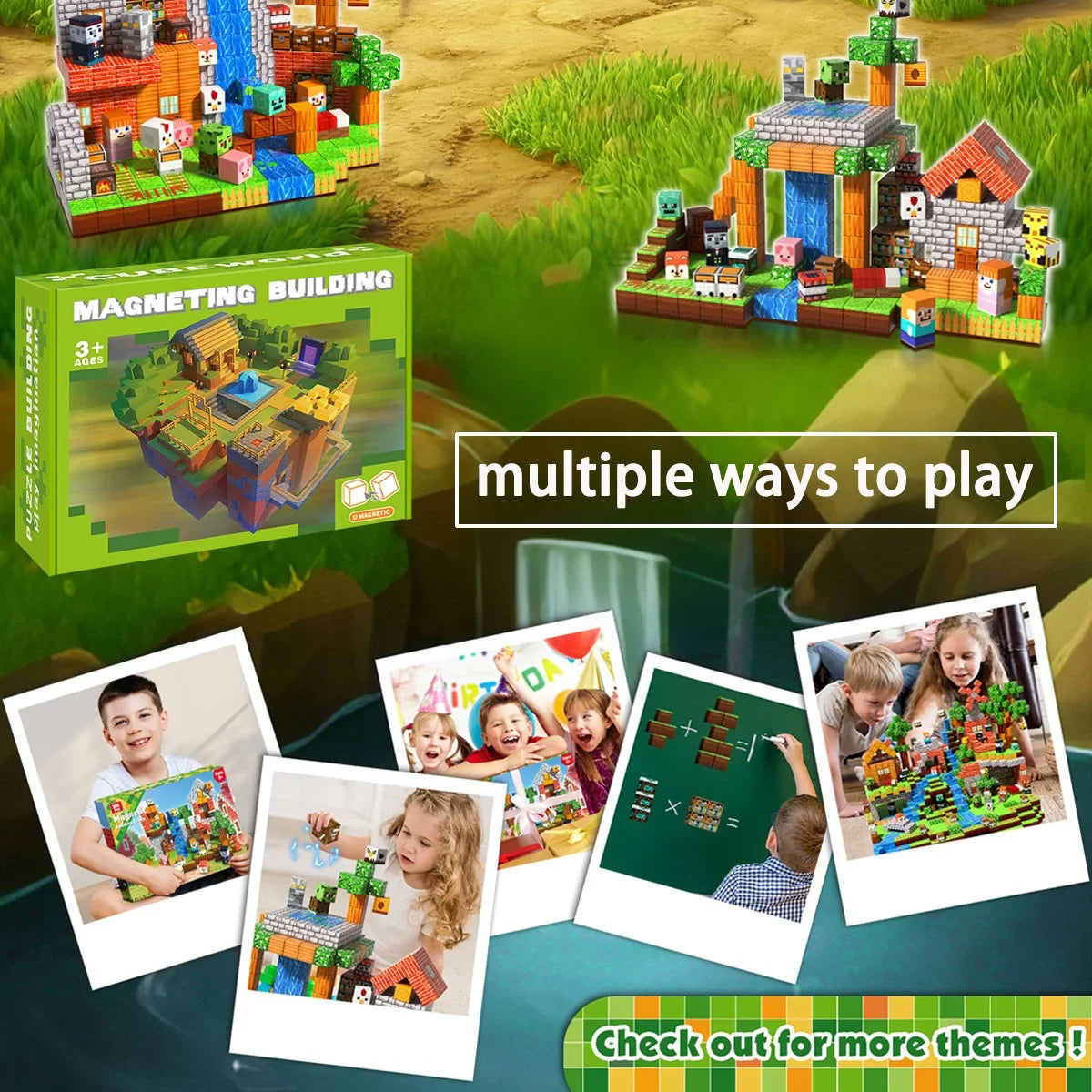 Creative Magnetic Building World