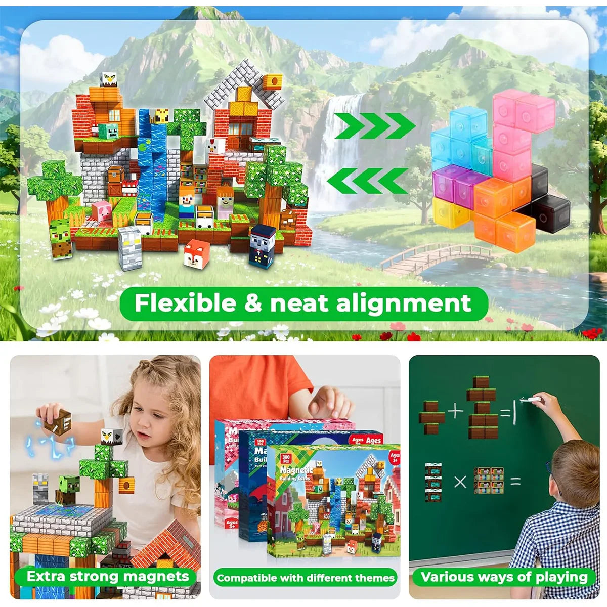 Creative Magnetic Building World